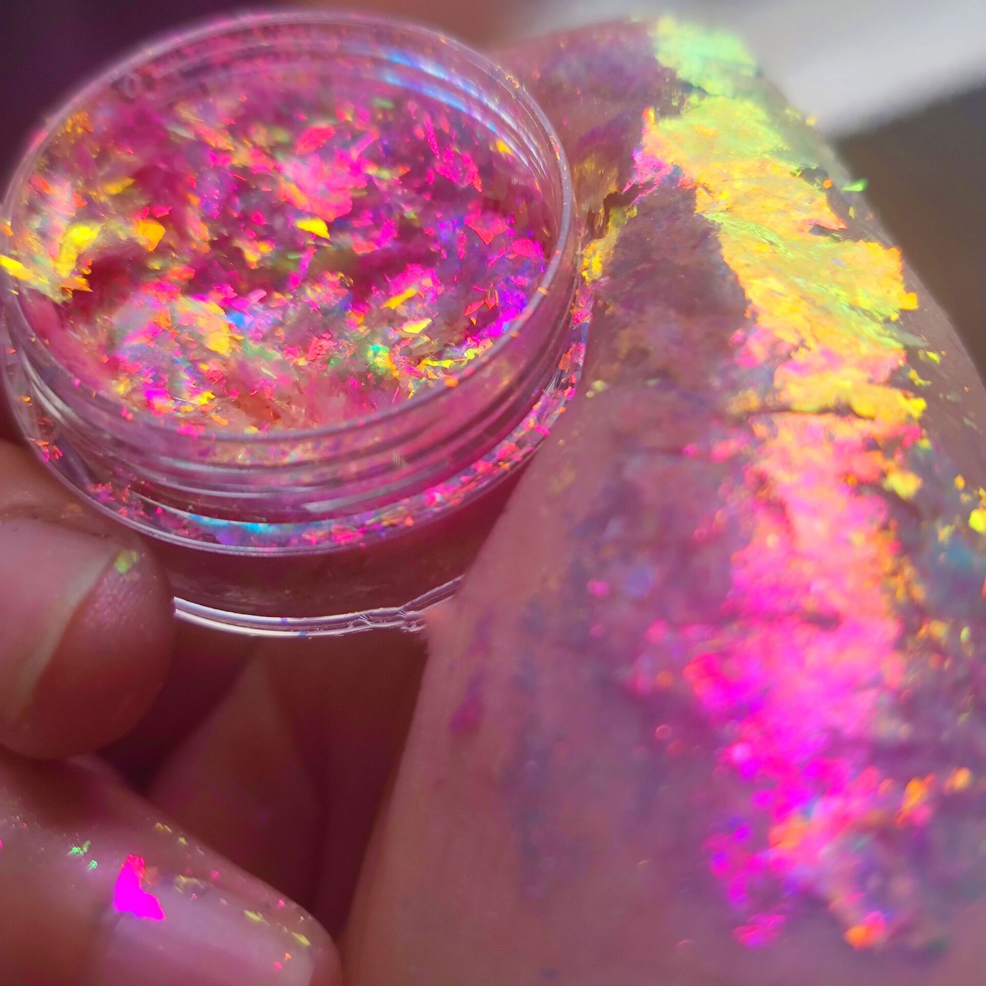 Sparkly Chameleon Nail Opal Fl - Eyeshadow Glitter Pigment review and price