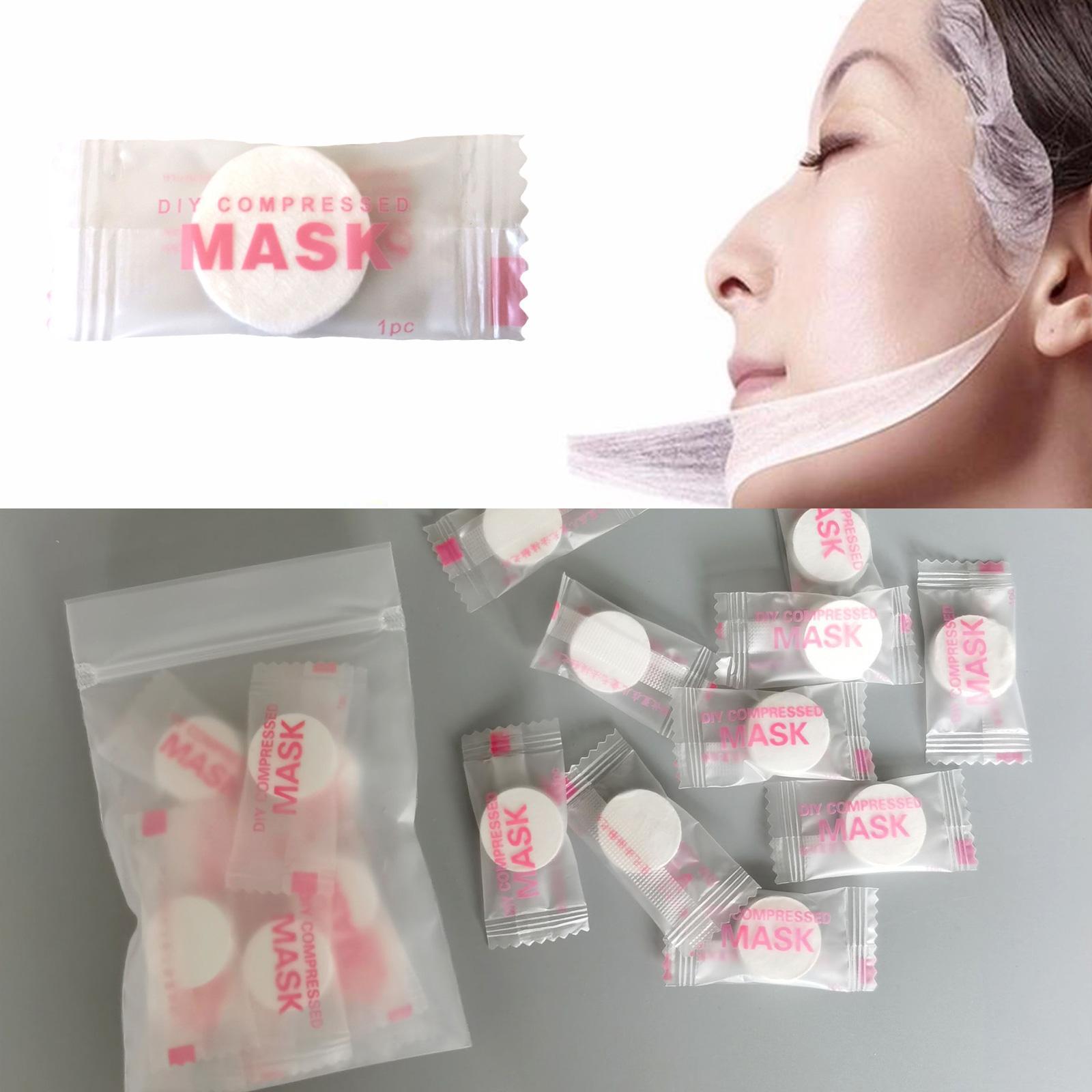 30/50pcs Disposable Compressed - Sheet Face Mask Pack review and price