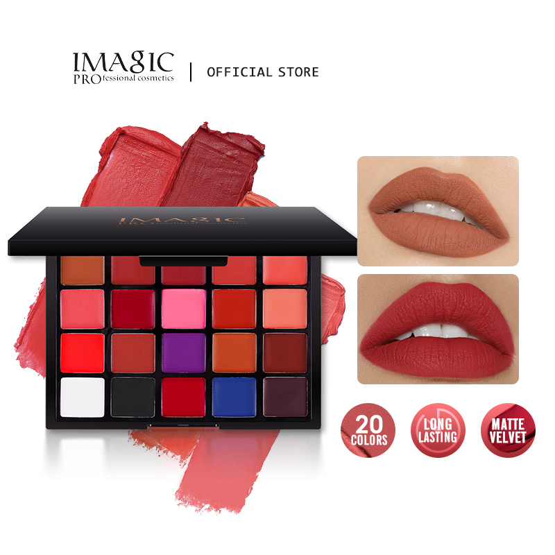 IMAGIC 20 Colors Lipstick Pale - Beauty Makeup Images review and price