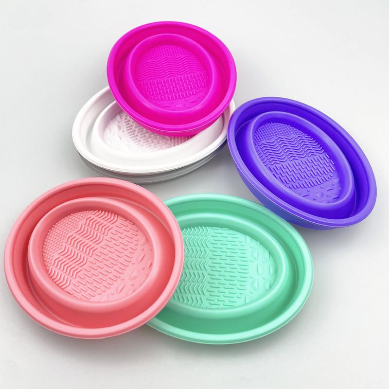 Folding Powder Puff Cleaning B - Beauty Makeup Eyeshadow review and price