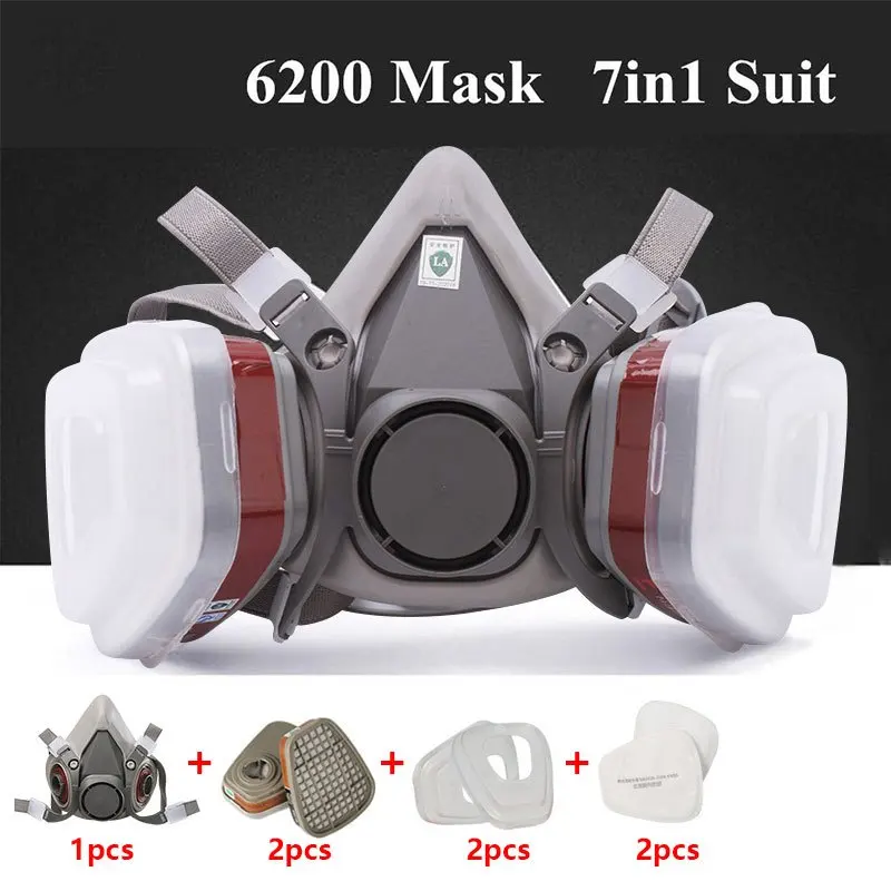 7in1 Gas Proof Half Face Mask  - Sheet Face Mask Pack review and price