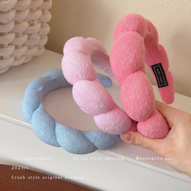 Retro Puffy Hair Band Sponge H - Beauty Hair Makeup review and price