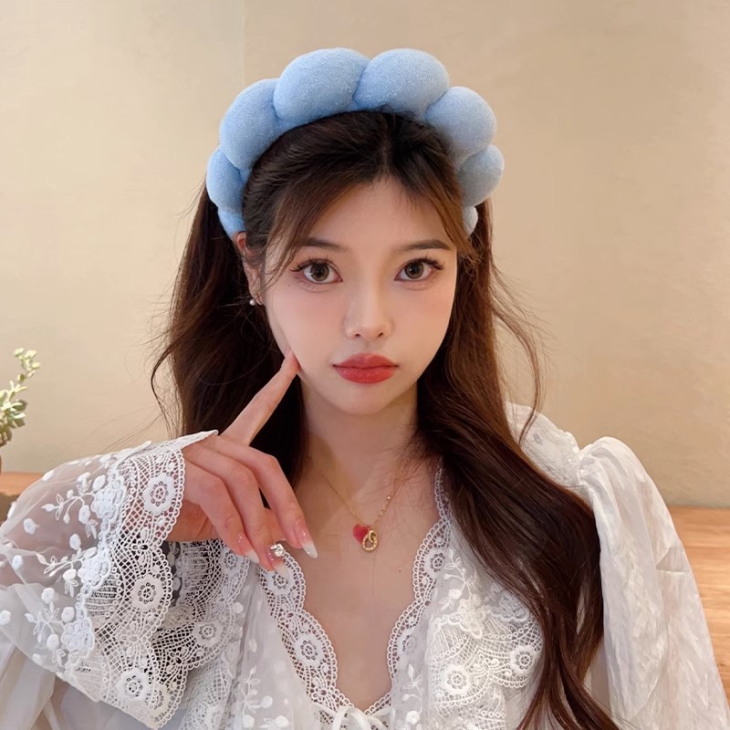 Retro Puffy Hair Band Sponge H - Beauty Hair Makeup review and price