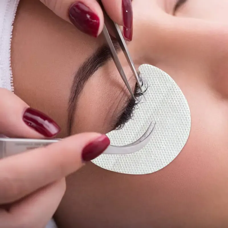 Disposable Cotton Eyelashes Pa - Beauty Makeup Eyeshadow review and price