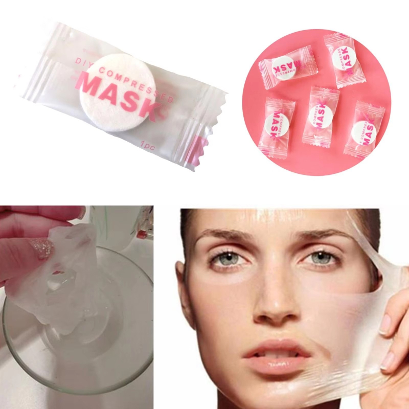 100pcs Disposable Compressed F - Sheet Face Mask Pack review and price