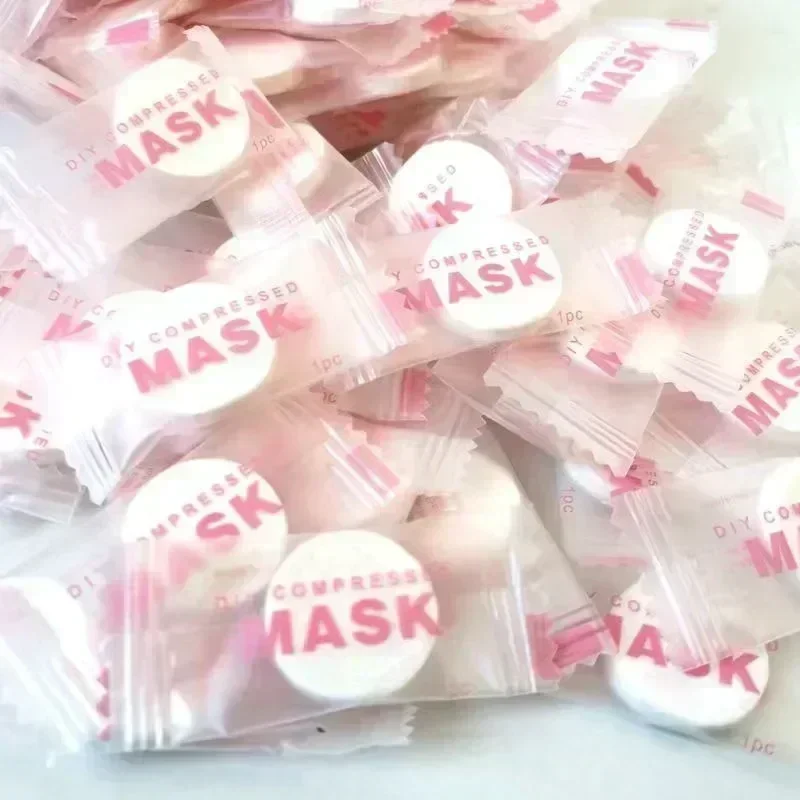 100pcs Disposable Compressed F - Sheet Face Mask Pack review and price