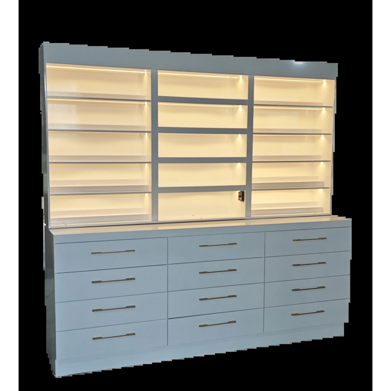 custom.Wood Shelf Display Rack - Beauty Hair Makeup review and price