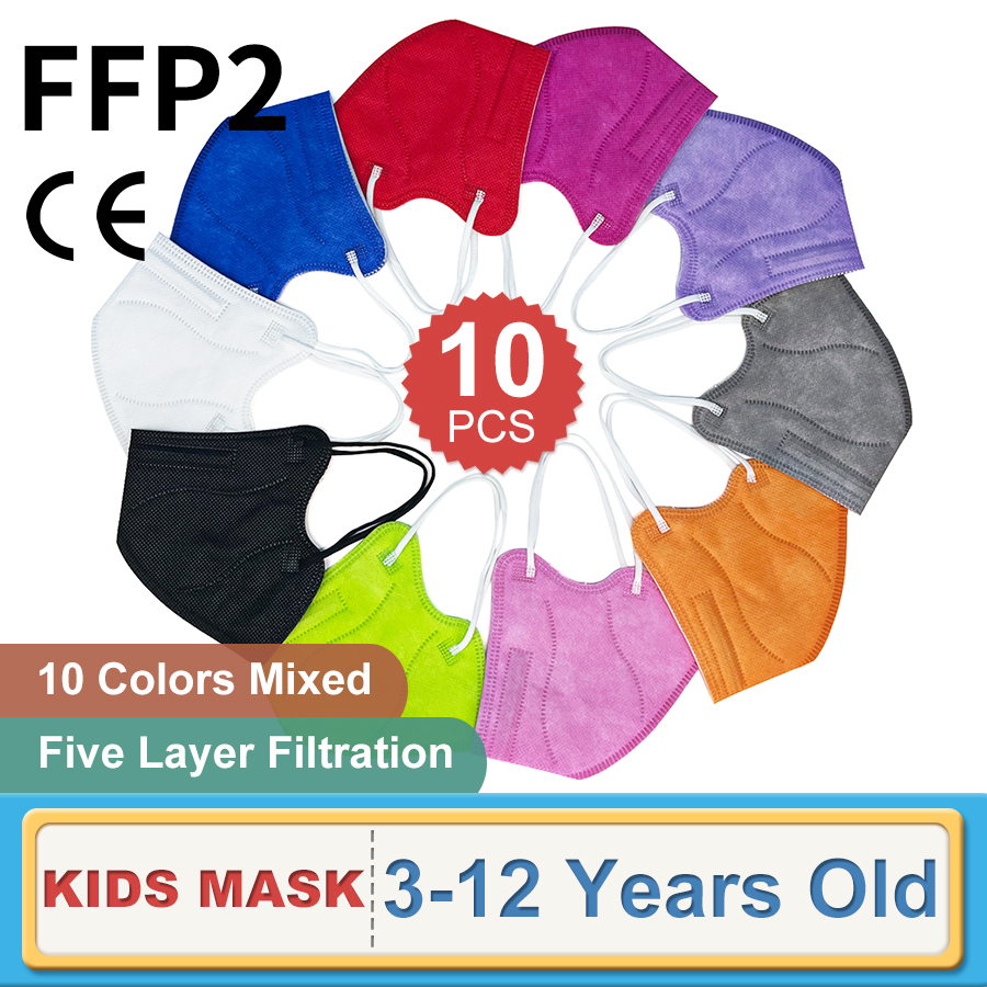 10PCS Children FFP2 Face Mask  - Sheet Face Mask Pack review and price