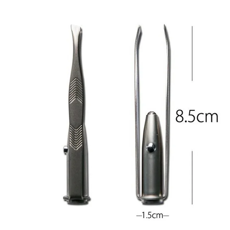 1/3Pcs Led Eyebrow Tweezers St - Beauty Makeup Design review and price