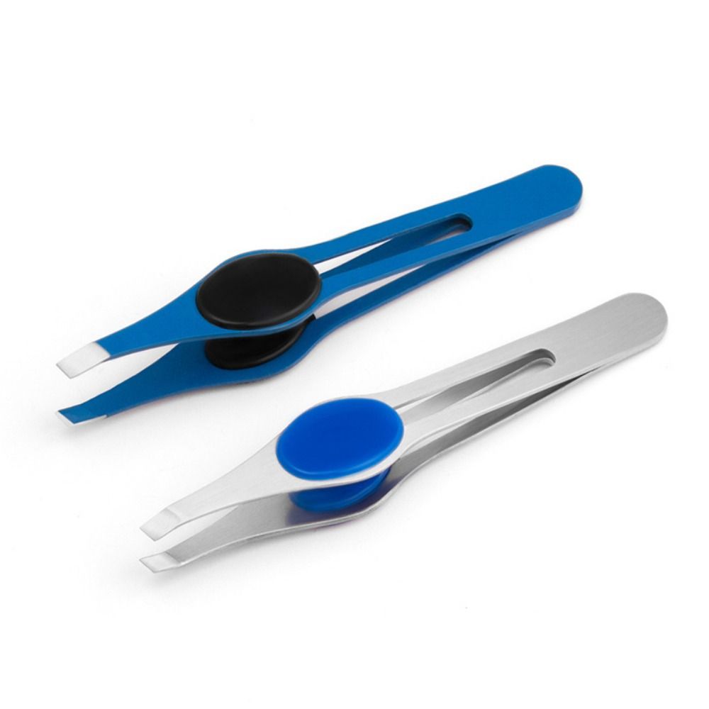 Stainless Steel Eyebrow Tweeze - Beauty Hair Makeup review and price