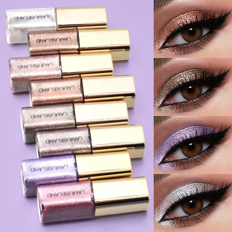 8 Colors Pearly Liquid Eyeshad - Eyeshadow Glitter Pigment review and price