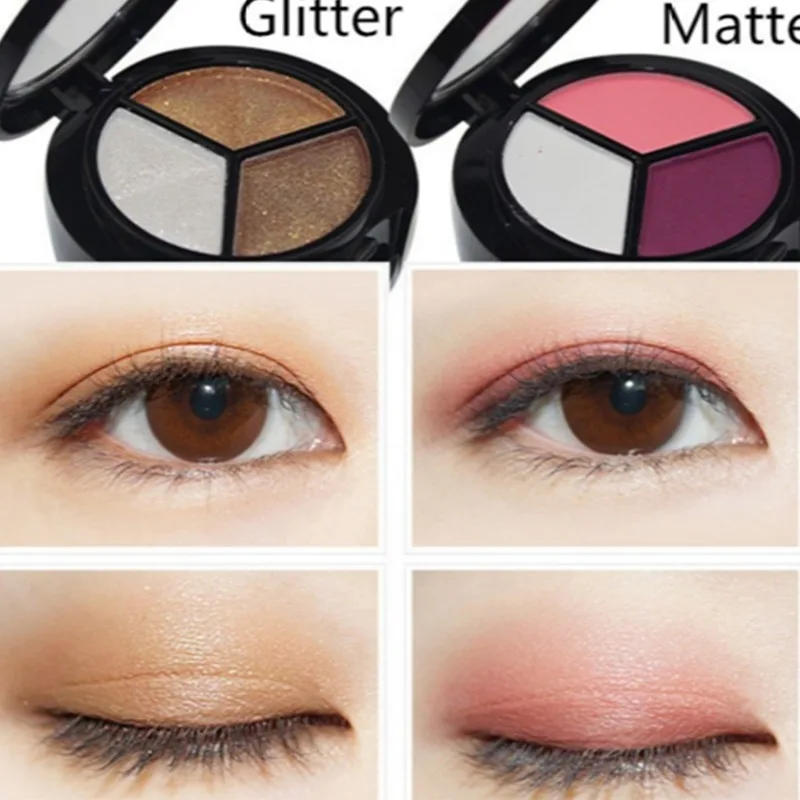 3 Colors Waterproof Glitter Ey - Eyeshadow Glitter Pigment review and price