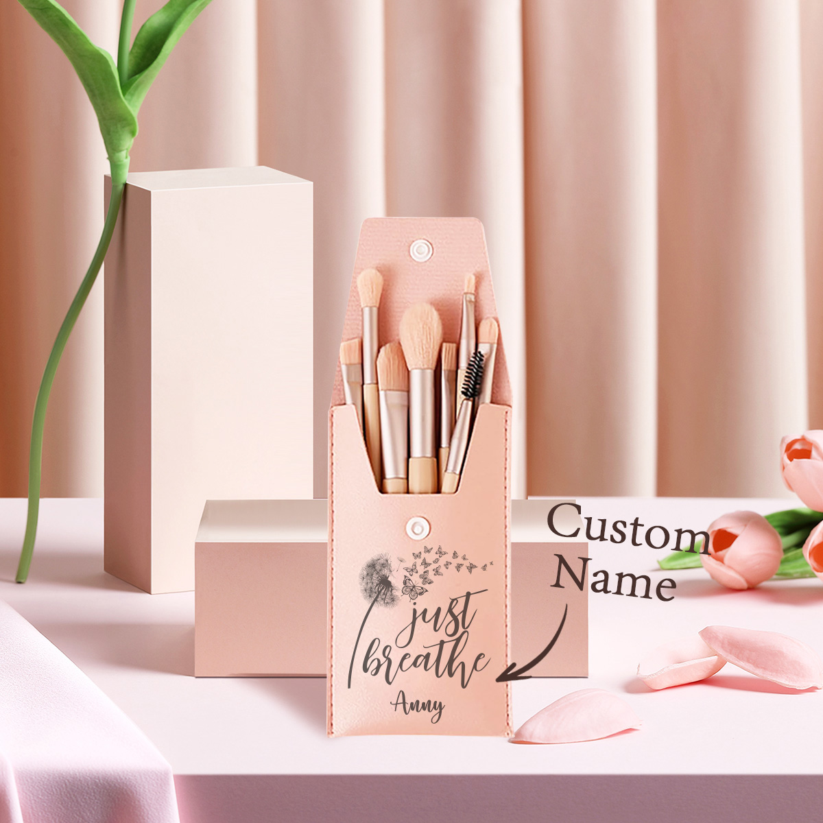 1pc Custom Name Makeup Brush,  - Beauty Makeup Design review and price