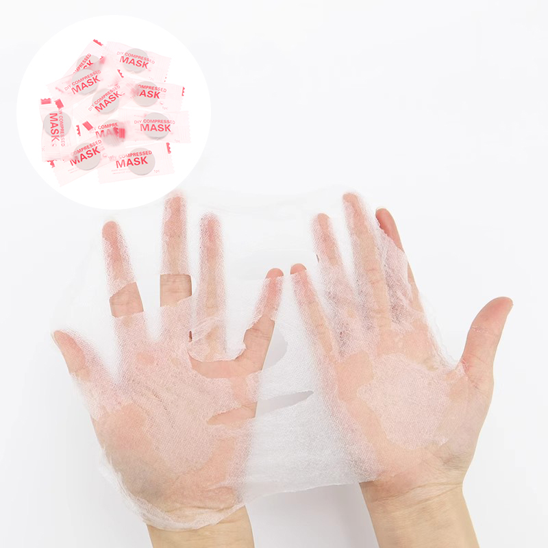 New 50/100Pcs Disposable Compr - Sheet Face Mask Pack review and price