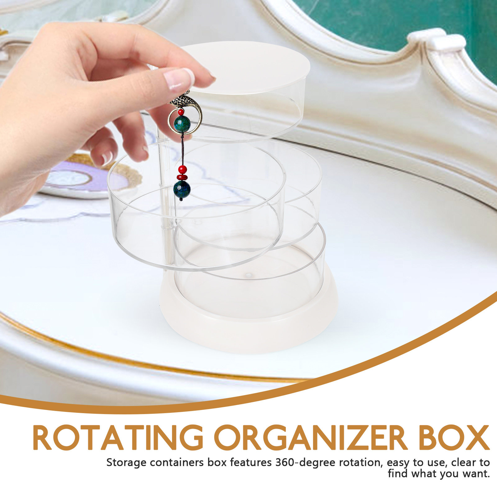 4-Tier Rotating Makeup Organiz - Beauty Hair Makeup review and price