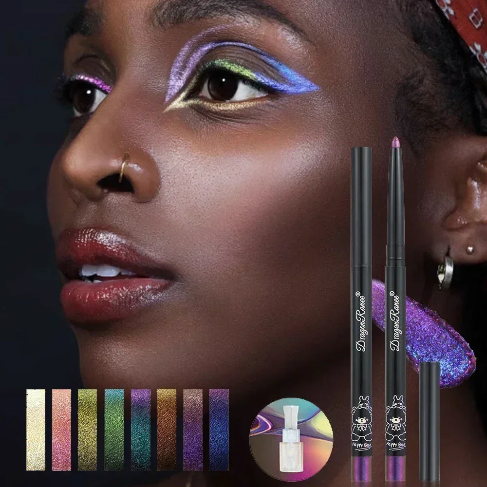 Multi Chrome Eye Liner Pen Las - Eyeshadow Glitter Pigment review and price