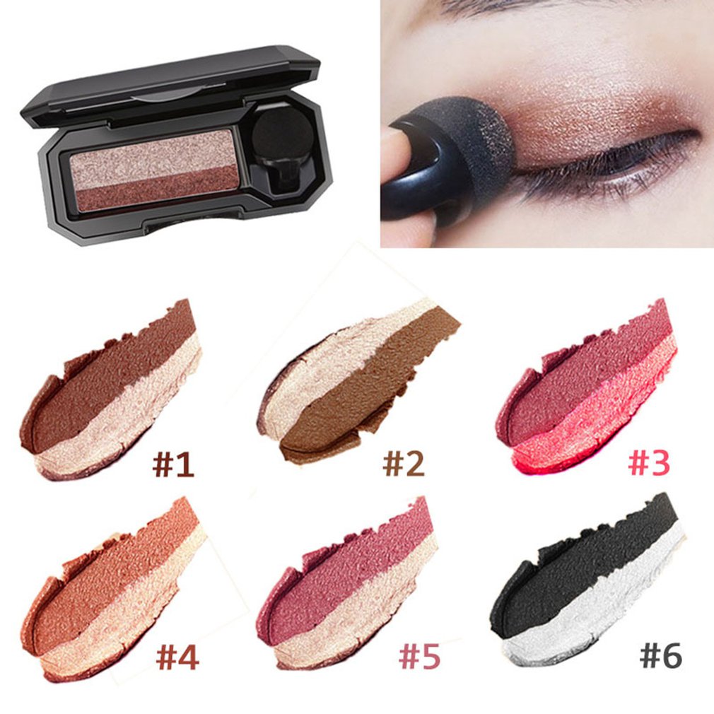 DNM Double Color Lazy Eyeshado - Eyeshadow Glitter Pigment review and price
