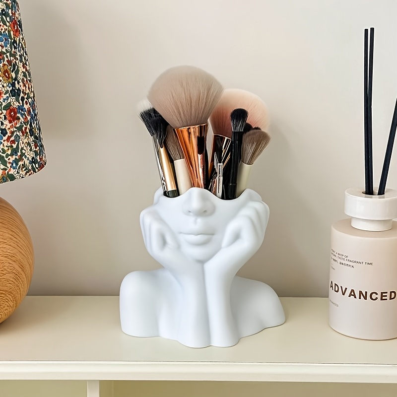 Face Shape Makeup Brush Holder - Beauty Makeup Design review and price