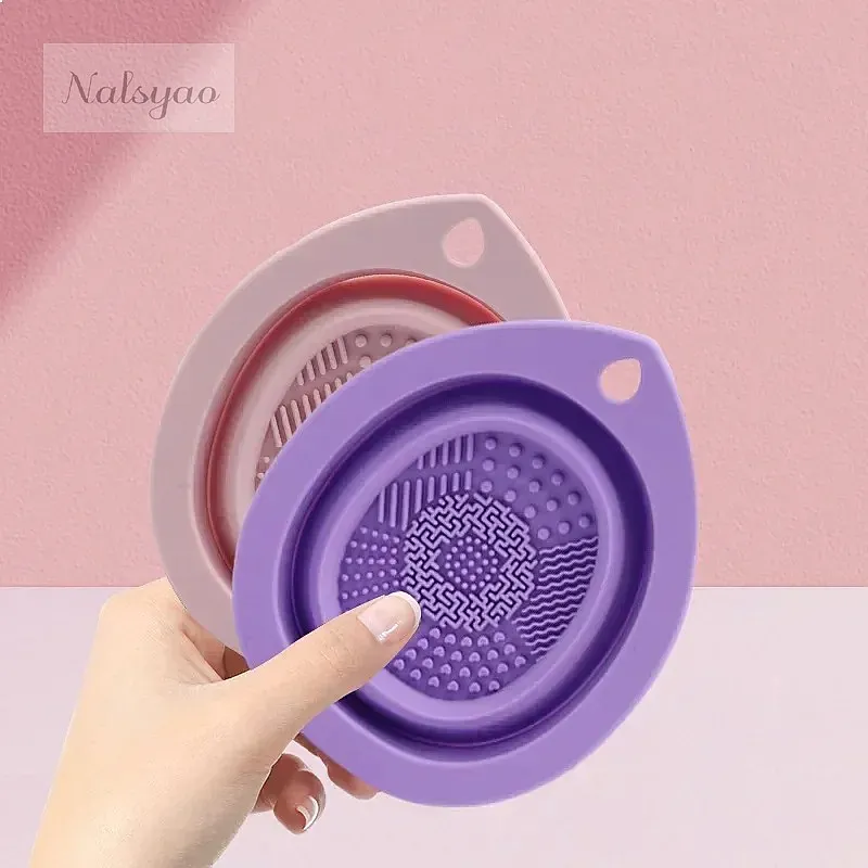 Silicone Folding Makeup Brush  - Beauty Makeup Eyeshadow review and price